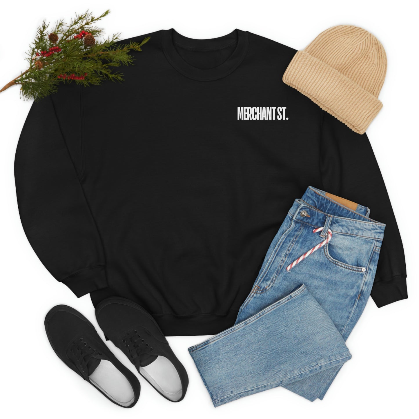 "Merchant St." Crewneck Sweatshirt