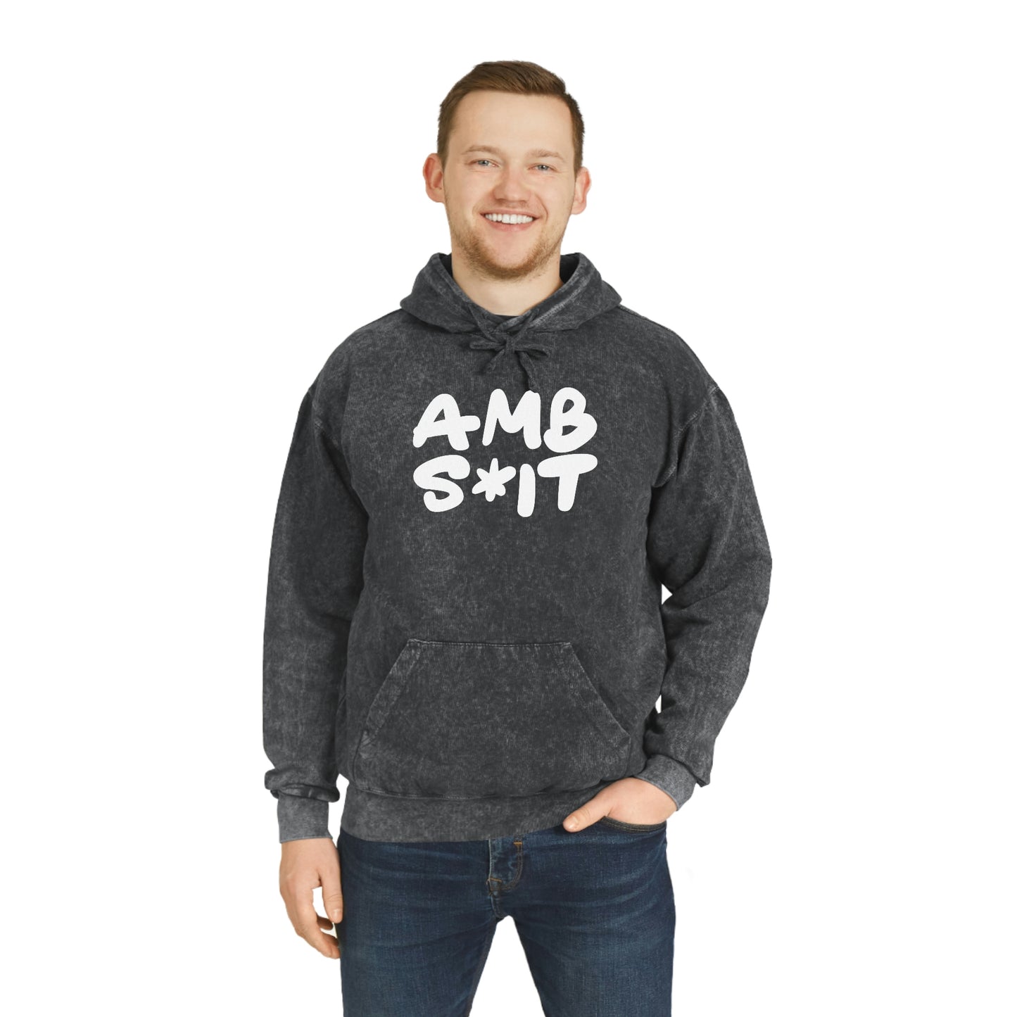 "AMB Sh*t" Mineral Wash Hoodie