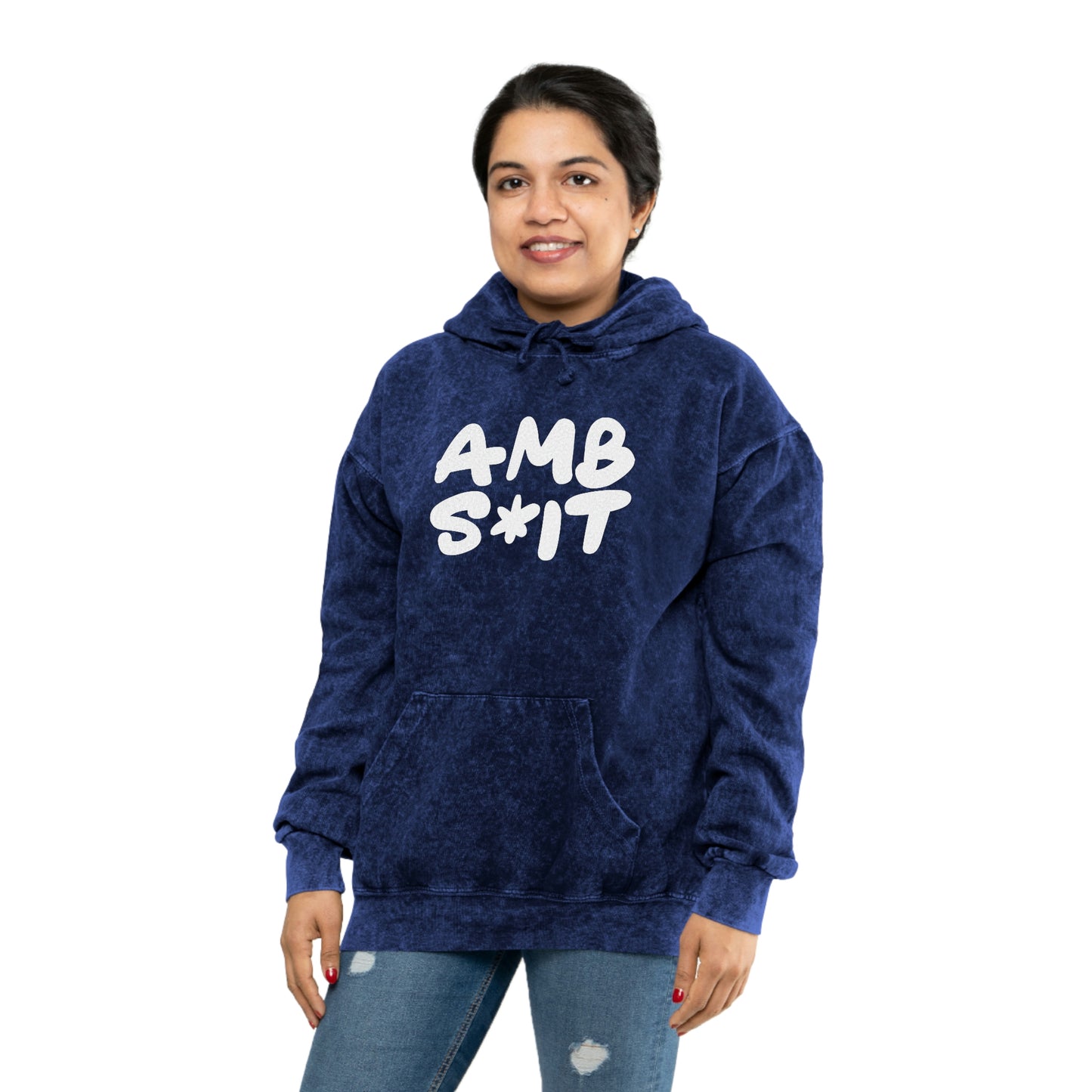 "AMB Sh*t" Mineral Wash Hoodie